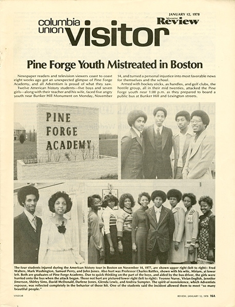 The Columbia Union Visitor covered the issue.