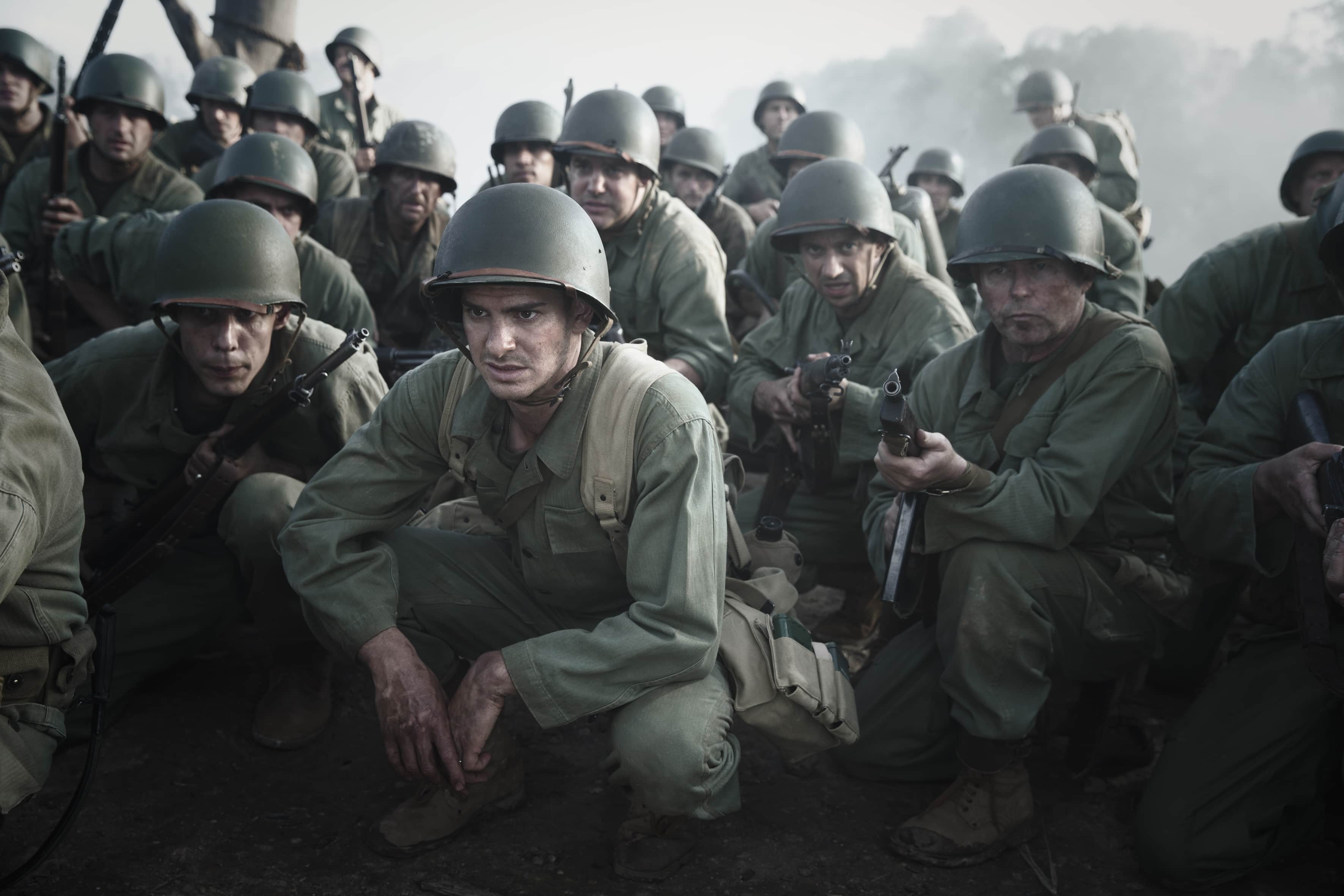 Andrew Garfield stars as ‘Desmond Doss’ in HACKSAW RIDGE. Photo Credit: Mark Rogers