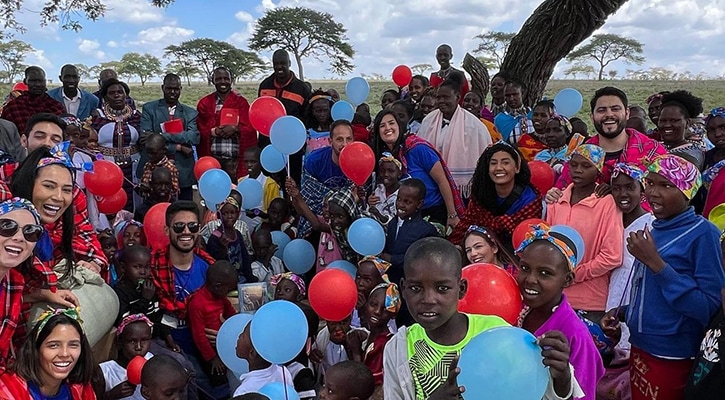 Brazilian volunteers at Kajiado 2